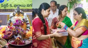  पद्मावती की कुमकुम पूजा कर महिलाओं ने अखंड सौभाग्य का मांगा वरदान 