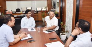 ट्राईफूड पार्क के व्यवस्थित संचालन को लेकर मंत्रालय में हुई बैठक ट्राईफूड पार्क के व्यवस्थित संचालन को लेकर मंत्रालय में हुई बैठक