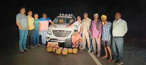  बालोद पुलिस की बड़ी कार्यवाही ,  गांजे के साथ आरोपी गिरफ्तार 