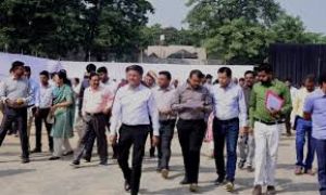 कलेक्टर ने लिया राज्योत्सव की तैयारियों का जायजा