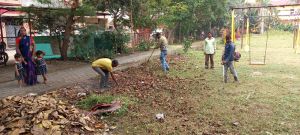 कार्ययोजना बनाकर की जा रही है उद्यानों की साफ-सफाई