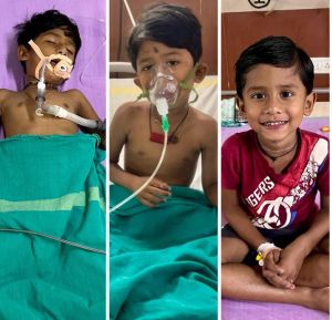  करैत के डसने से मरणासन्न मासूम को मेडिकल कॉलेज हॉस्पिटल में मिला नया जीवन