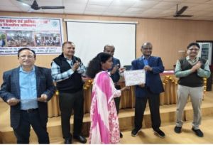   &rdquo;बकरीपालन प्रबंधन एवं उद्यमिता विकास&rdquo; में प्रशिक्षण कार्यक्रम  सम्पन्न