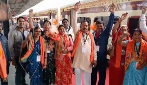  श्री रामलला दर्शन के लिए  संभाग से 836 श्रद्धालु अयोध्या रवाना