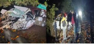 प्रतापपुर -अंबिकापुर मार्ग में पिकअप व कार की  टक्कर में 3 लोगों की मौत, 2 गंभीर