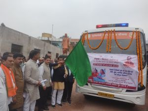  सांसद श्री बघेल ने किया निक्षय निरामय छत्तीसगढ़ का शुभारंभ