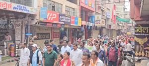 शासन के 1 वर्ष पूर्ण होने के उपलक्ष्य में चला प्लास्टिक मुक्त भिलाई बनाने का जागरूकता अभियान