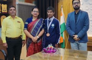 कलेक्टर श्री लंगेह ने 23वीं नेशनल ब्लाइंड स्पोर्ट्स चैंपियनशिप के खिलाड़ियों को दी बधाई