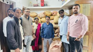 3 लाख रूपए का 93 क्विंटल धान जब्त