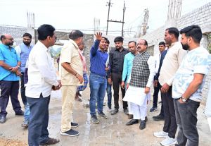 उप मुख्यमंत्री अरुण साव ने विकास कार्यों का भूमिपूजन, निर्माण कार्यों का औचक निरीक्षण किया उप मुख्यमंत्री अरुण साव ने विकास कार्यों का भूमिपूजन, निर्माण कार्यों का औचक निरीक्षण किया