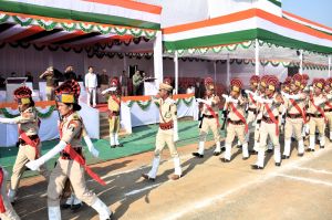 मार्च-पास्ट, पदक अलंकरण सहित हुई फुल ड्रेस फायनल रिहर्सल