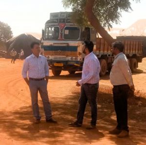 कलेक्टर ने वेयर हाउस गोदाम जगतरा का किया निरीक्षण कलेक्टर ने वेयर हाउस गोदाम जगतरा का किया निरीक्षण