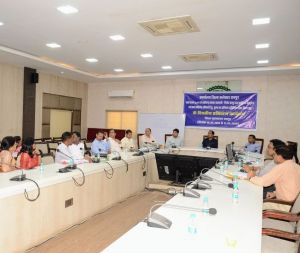  कलेक्टर डॉ सिंह की अध्यक्षता में नेशनल ट्रस्ट कमेटी की हुई बैठक