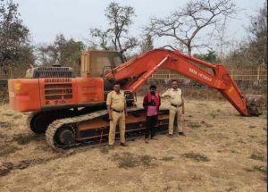 खनिज विभाग द्वारा अवैध रेत, चूना पत्थर एवं फर्शी पत्थर परिवहन करते 3 वाहनों को किया गया जप्त