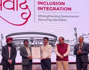 आधार सेवाओं में उत्कृष्टता के लिए छत्तीसगढ़ को राष्ट्रीय सम्मान आधार सेवाओं में उत्कृष्टता के लिए छत्तीसगढ़ को राष्ट्रीय सम्मान