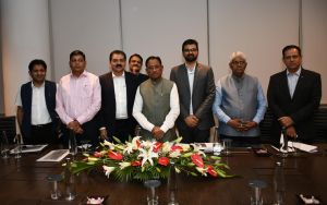 नवा रायपुर में मल्टिस्पेशियलिटी अस्पताल की स्थापना में शाल्वी ग्रुप की रुचि, मुंबई में मुख्यमंत्री श्री साय से की मुलाकात