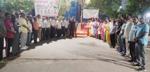 निर्दोष पर्यटकों के नरसंहार पर तालपुरी में फूटा गुस्सा, आतंकवाद मुर्दाबाद के लगे नारे