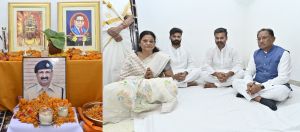  मुख्यमंत्री  विष्णु देव साय ने स्व. बहादुर सिंह जागृत को श्रद्धांजलि अर्पित की