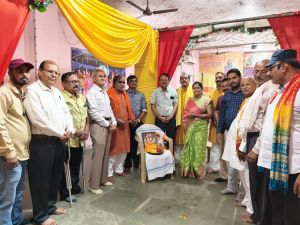  "सरयूपारीण ब्राह्मण सभा ने परशुराम जन्मोत्सव में किया मठा वितरण"