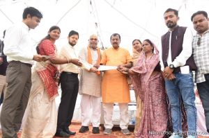  सांसद विजय बघेल के मुख्य आतिथ्य में ग्राम अण्डा से समाधान शिविर का आगाज