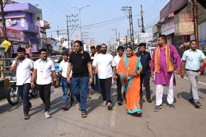  पश्चिम विधायक राजेश मूणत ने जोन 7 के दो वार्डों में विभिन्न विकास कार्यों के लिए किया भूमिपूजन