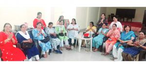 महाराष्ट्र मंडल के महिला केंद्रों में उत्‍साह से राम रक्षा स्‍त्रोत, हनुमान चालीसा का सामूहिक पाठ
