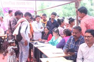  अतिसंवेदनशील दूरस्थ क्षेत्र बण्डापाल में जिला स्तरीय समाधान शिविर आयोजित