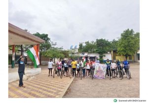  फिट इंडिया सायकल कैम्पेन का आयोजन संपन्न