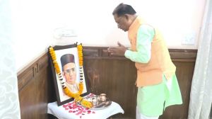  मुख्यमंत्री विष्णु देव साय ने वीर सावरकर की जयंती पर उन्हें किया नमन