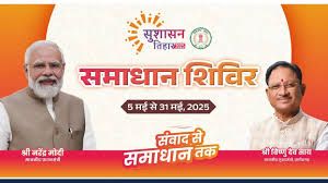  ग्राम खोलझर और पीपरछेड़ी में 29 मई को ’समाधान शिविर’ का आयोजन