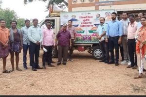  “विकसित कृषि संकल्प अभियान“ , ग्राम बड़ेटेमरी में लगी कृषक चौपाल