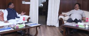  भारतीय क्रिकेट कंट्रोल बोर्ड के अंतरिम अध्यक्ष राजीव शुक्ला ने  मुख्यमंत्री विष्णुदेव साय से की मुलाकात