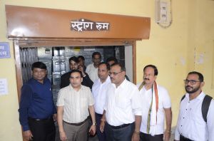 मुख्य निर्वाचन पदाधिकारी ने EVM-VVPAT वेयरहाउस का किया त्रैमासिक निरीक्षण 