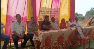  ग्राम बम्हनी एवं बेमचा में विकसित कृषि संकल्प अभियान के अंतर्गत कृषि संकल्प यात्रा का आयोजन