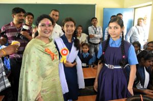  शिक्षा सत्र के पहले दिन  शाला प्रवेशोत्सव का आगाज