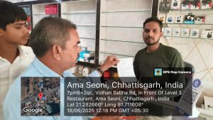 निगम जोन 9 स्वास्थ्य विभाग ने आमासिवनी में नाली में कचरा डालने वाले 8 दुकानदारों पर किया कुल 4300 रूपये जुर्माना