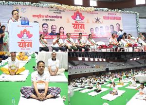 योग भारत की प्राचीन संस्कृति और सभ्यता, जिसे पूरे विश्व ने अपनाया- विधायक अमर अग्रवाल