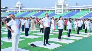  अंतर्राष्ट्रीय योग दिवस:अभूतपूर्व एवं ऐतिहासिक जिला स्तरीय योग कार्यक्रम का हुआ भव्य आयोजन