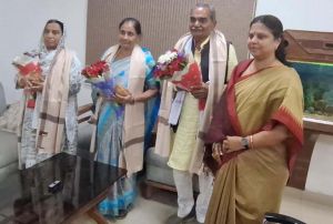 लोकतंत्र सेनानी (मीसा बंदियों) को  सांसद चौधरी ने किया सम्मानित