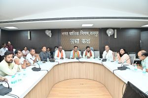  निगम संस्कृति विभाग सलाहकार समिति की बैठक अध्यक्ष श्री अमर गिदवानी ने ली