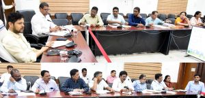  जिला प्रशासन और बीएसपी प्रबंधन की बैठक हुई