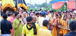   भगवान श्रीजगन्नाथ की रथ यात्रा में उमड़ा श्रद्धा का सैलाब