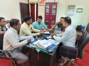  मतदान केन्द्रों के युक्तियुक्तकरण के सम्बन्ध में राजनैतिक दल के प्रतिनिधियों के साथ बैठक सम्पन्न