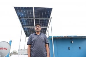  सौर ऊर्जा से रोशन हुआ धनोरा, राजीव दंडोना के घर का बिजली बिल हुआ आधा