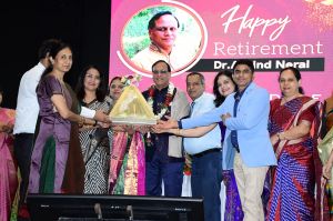  वरिष्ठ  चिकित्सा शिक्षक डॉ. अरविन्द नेरल को सेवानिवृत्ति पर भाव-भीनी विदाई