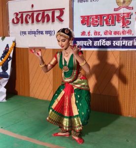 भरतनाट्यम में संभावनाएं जगाती हैं सान्‍वी की प्रस्तुति