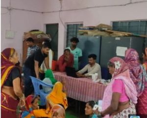 बगदई एवं भर्रीटोला में लाभ संतृप्ति शिविर संपन्न