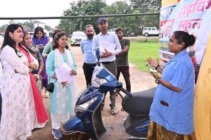  "स्कूटी दीदी" बनीं आत्मनिर्भर भारत की प्रतीक – मुख्यमंत्री ने सराहा एनु का जज़्बा