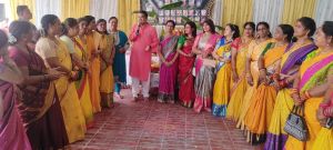 वरलक्ष्मी की पूजा, ललिता सहस्रनाम का पाठ कर महिलाओं ने मांगी मन्नत