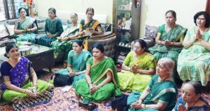  राम रक्षा स्त्रोत व हनुमान चालीसा पाठ की रही धूम